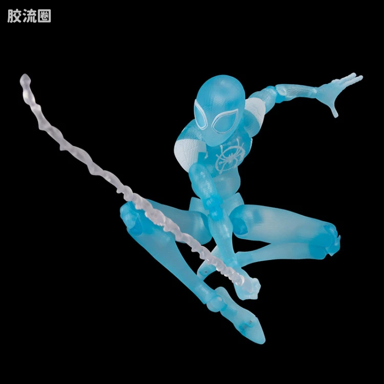 千值练机甲综合系列 SV-ACTION 蜘蛛侠（迈尔斯·莫拉莱斯） 透明版 - 图片