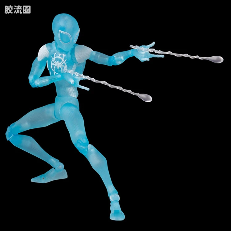 千值练机甲综合系列 SV-ACTION 蜘蛛侠（迈尔斯·莫拉莱斯） 透明版 - 图片