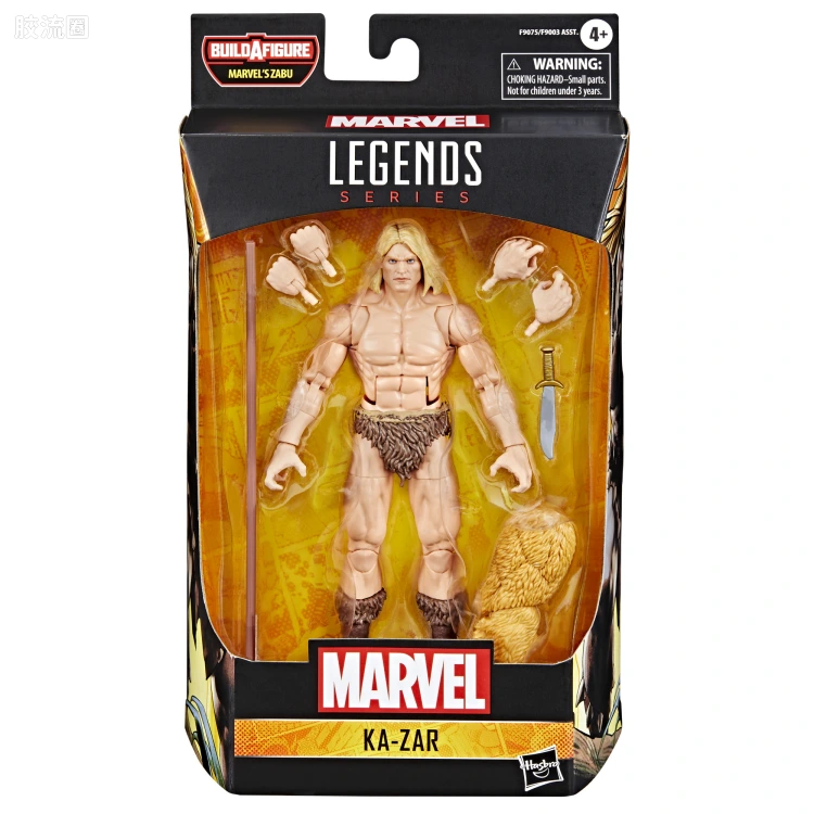 Marvel Legends/漫威传奇 可动人偶系列 扎布系列 卡-扎尔