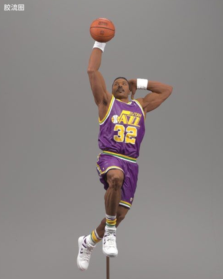 麦克法兰NBA篮球系列玩具 传奇系列 第5代 卡尔 马龙 #2