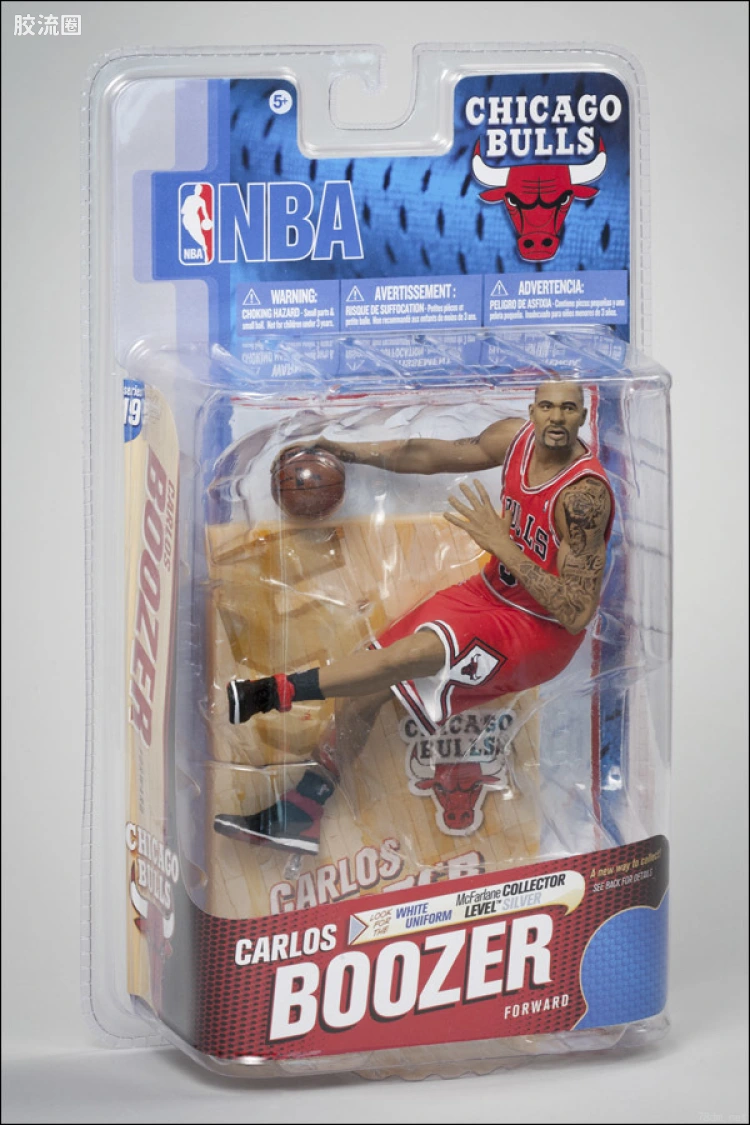 麦克法兰NBA篮球系列玩具 第19代 卡洛斯·布泽尔