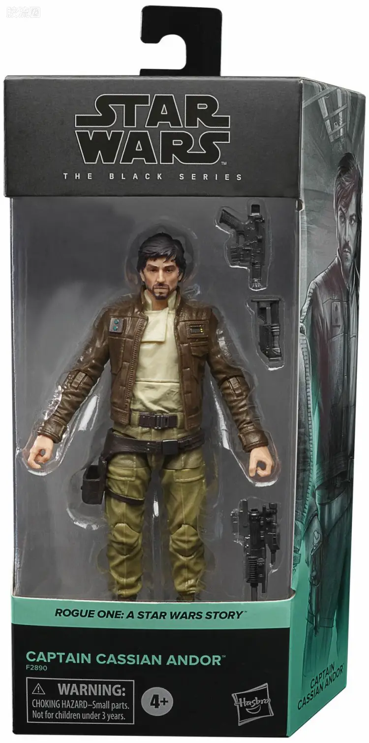 星球大战 THE BLACK SERIES 电影 星球大战外传:侠盗一号 6寸系列 2021年新版 卡西安·安多上尉