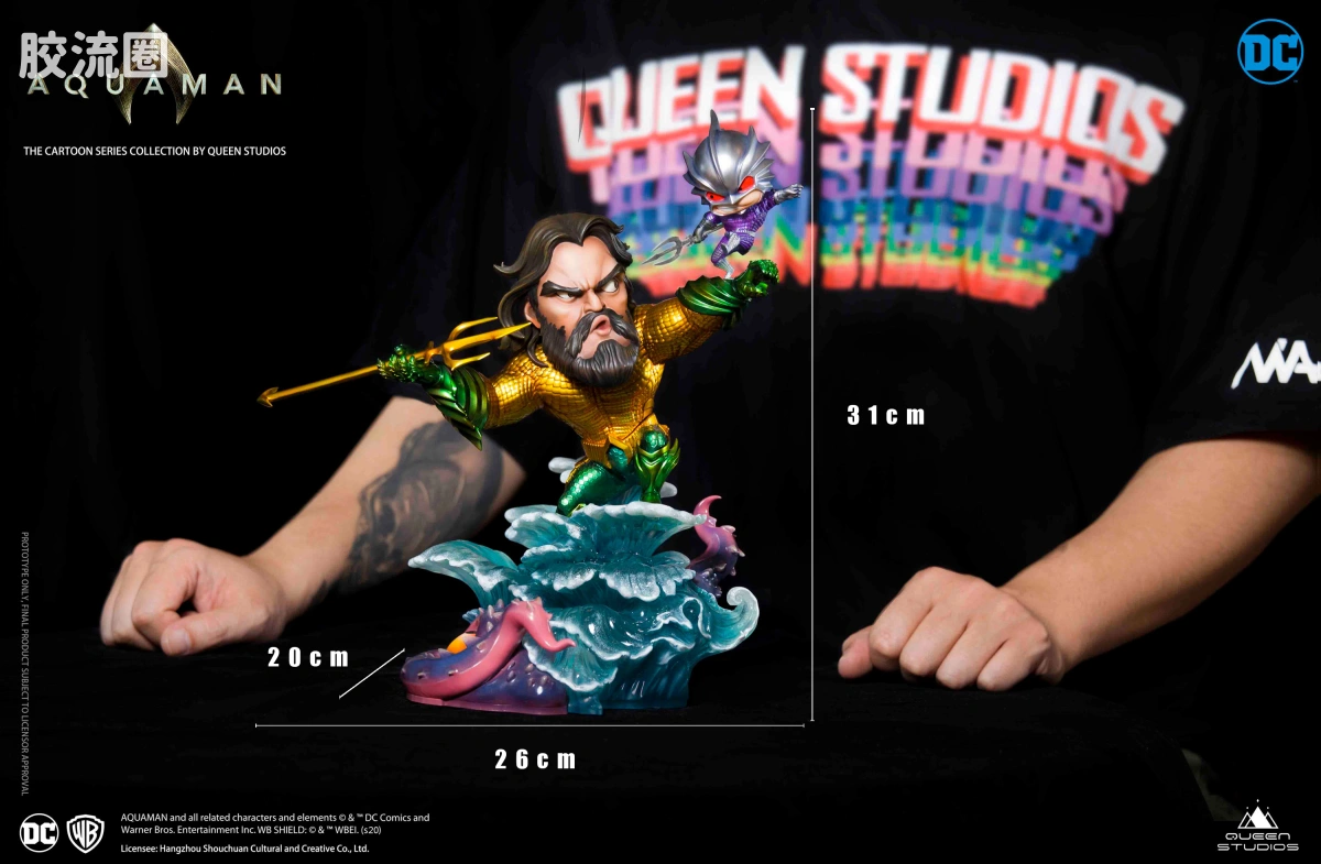 Queen Studios雕像系列 卡通雕像 Queen Studios卡通海王雕像 - 图片