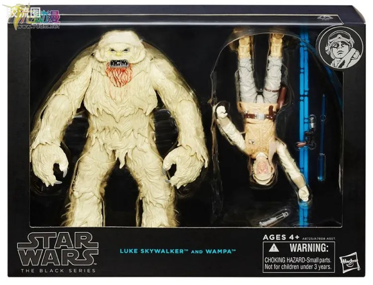 星球大战 THE BLACK SERIES 6寸 加强版 卢克·天行者与万帕冰兽