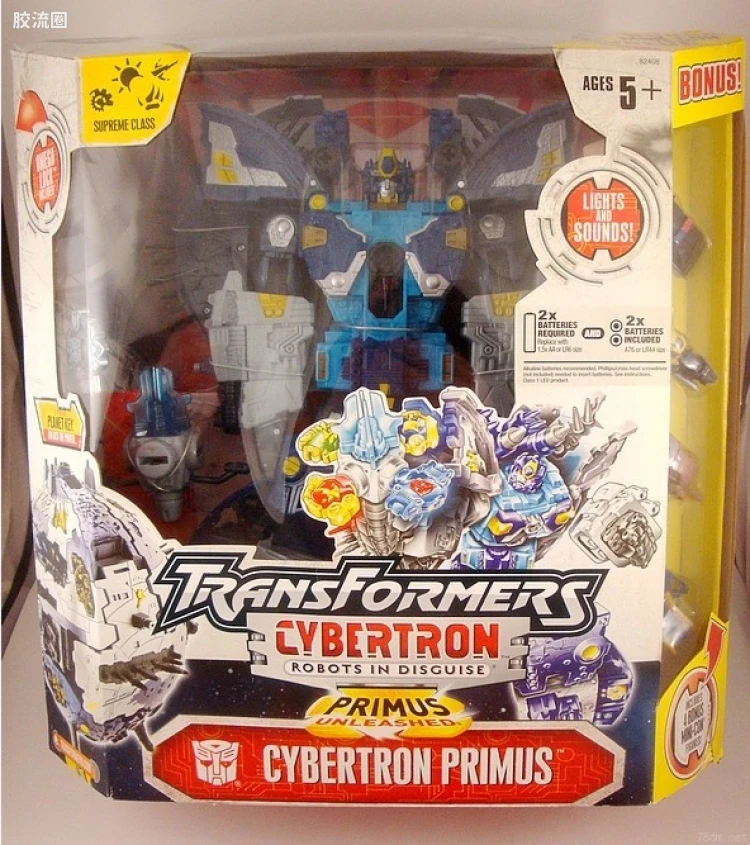 变形金刚Cybertron 塞伯坦之谜/塞伯坦传奇 无畏级 原始天尊 （4迷你金刚版）