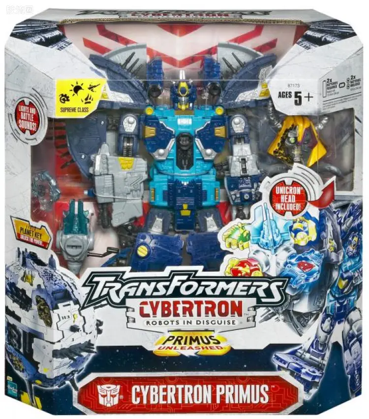 变形金刚Cybertron 塞伯坦之谜/塞伯坦传奇 无畏级 原始天尊 （战损大帝头雕版）