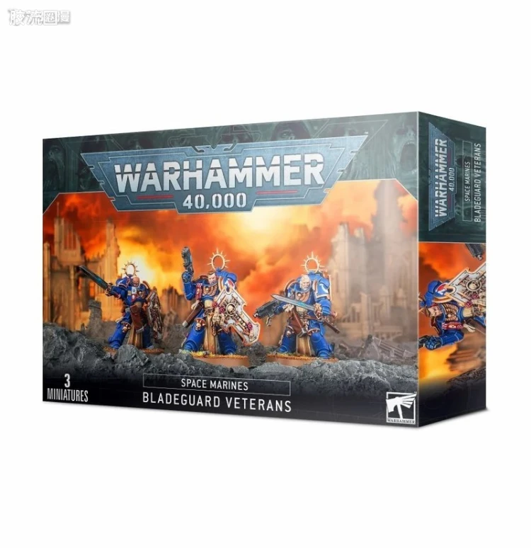 战锤40K 普通版 原铸星际战士 剑卫老兵
