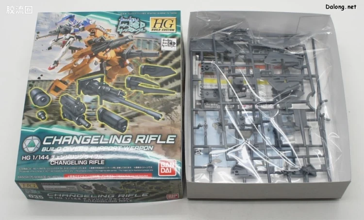 钢普拉Build 综合 HG BUILD CUSTOM 035 交换步枪 - 图片