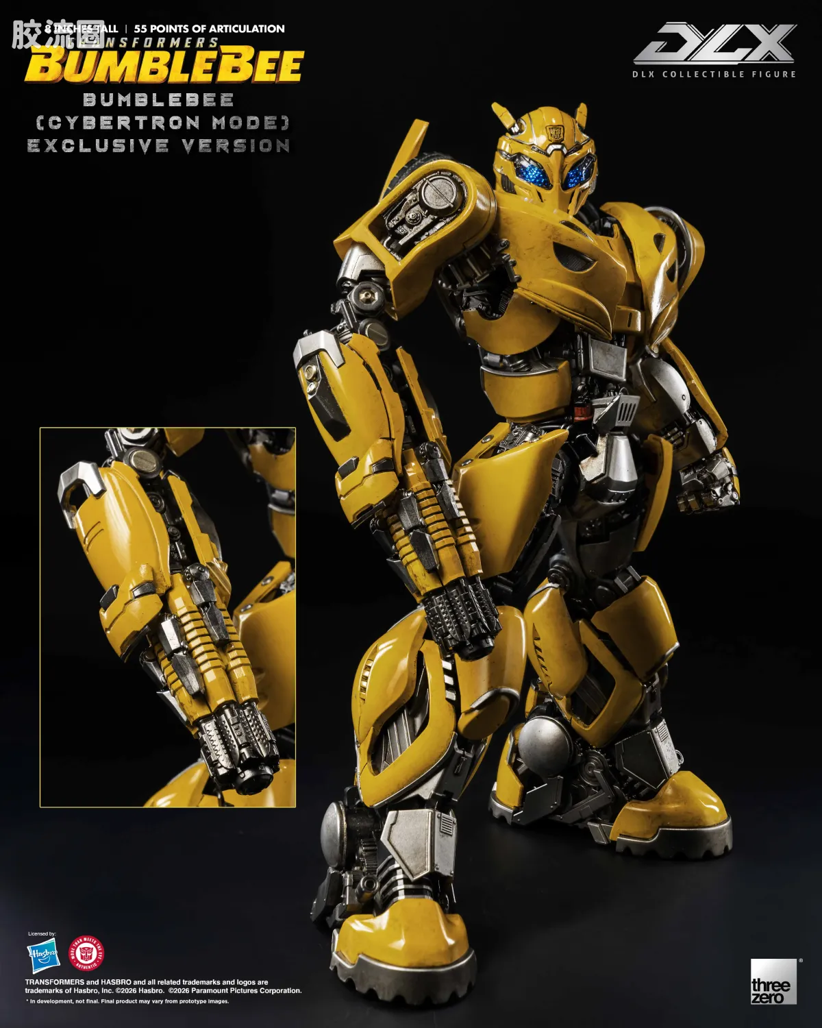 threezero机甲 DLX 大黄蜂（塞伯坦模式）（限定版） - 图片