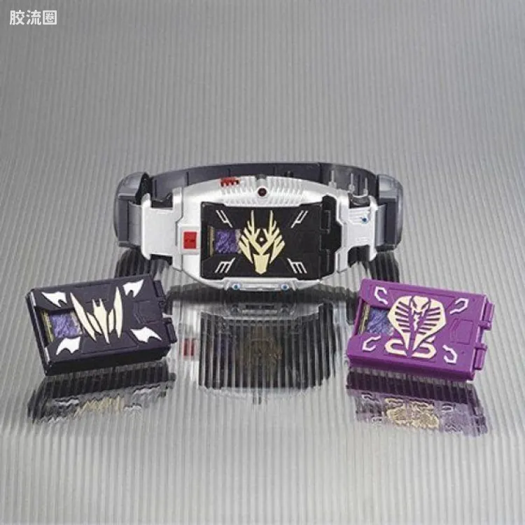 假面骑士DX装备系列 简易版 变身腰带  龙骑卡盒&夜骑卡盒&王蛇卡盒