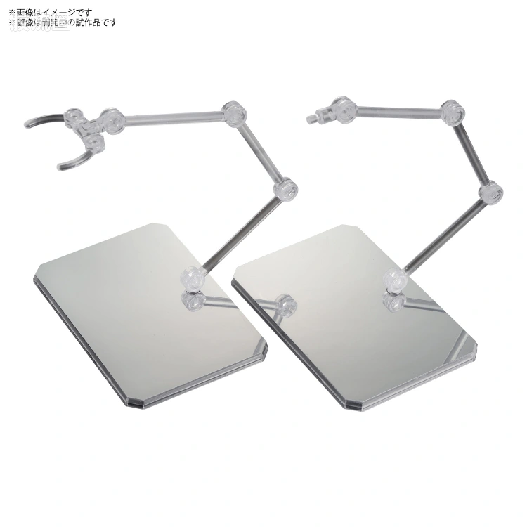 万代模型配件综合 Action Base 6 支架地台 [透明配色] 镜面贴纸套装 - 图片