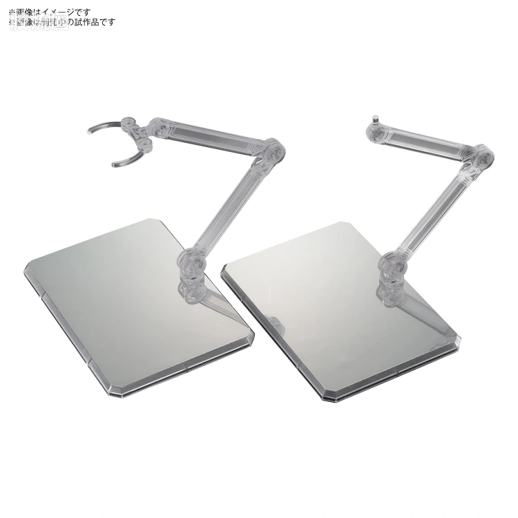 万代模型配件综合 Action Base 7 万用支架 [透明配色] 镜面贴纸套装 - 图片