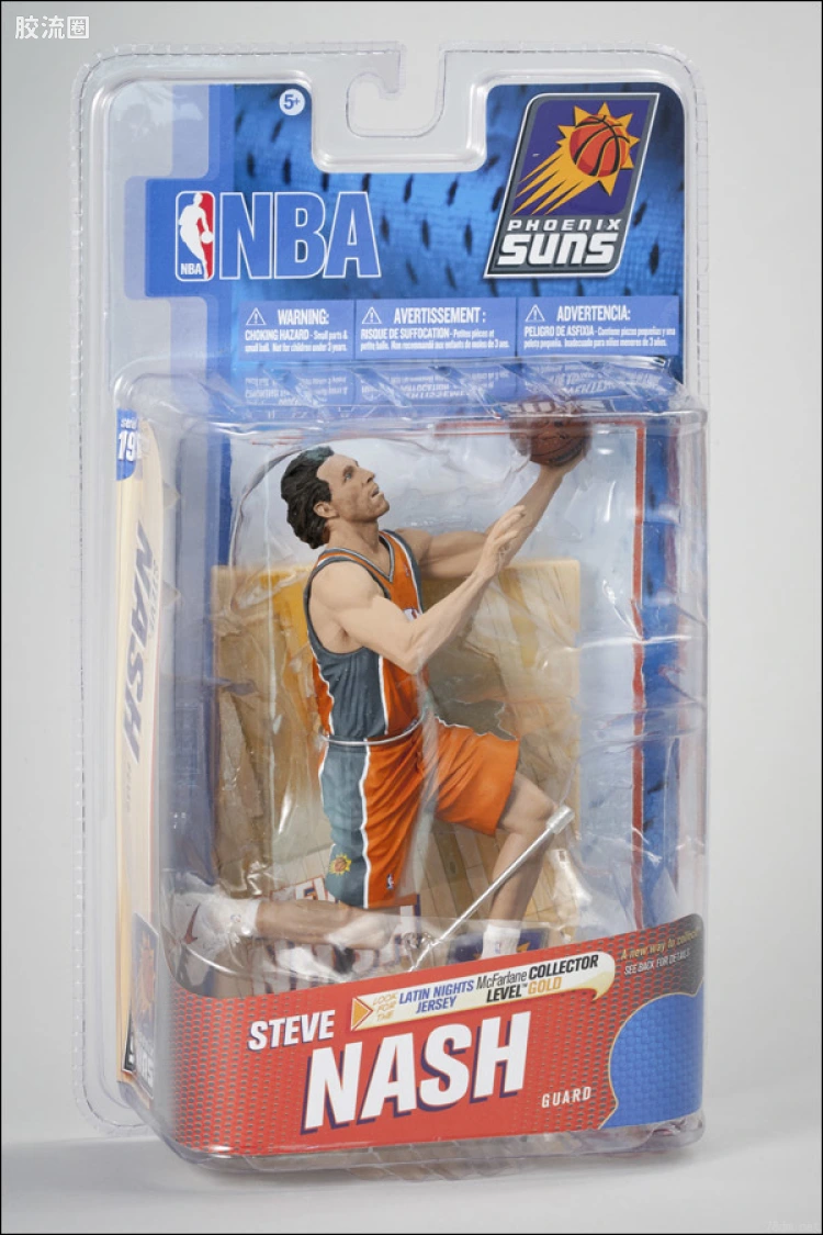 麦克法兰NBA篮球系列玩具 第19代 史蒂夫·纳什