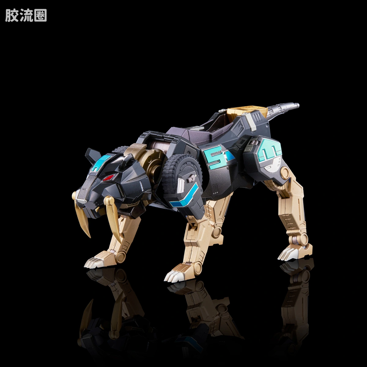 合机巧 特摄系列 <恐龙战队兽连者> 大兽神 (黑色限定版) - 图片