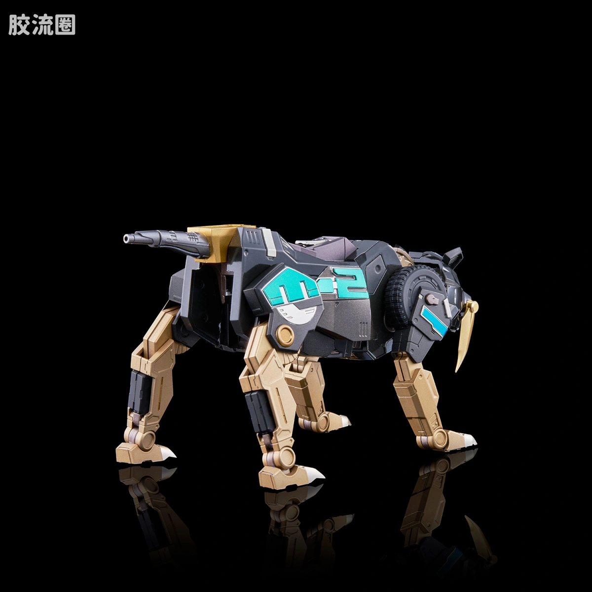合机巧 特摄系列 <恐龙战队兽连者> 大兽神 (黑色限定版) - 图片