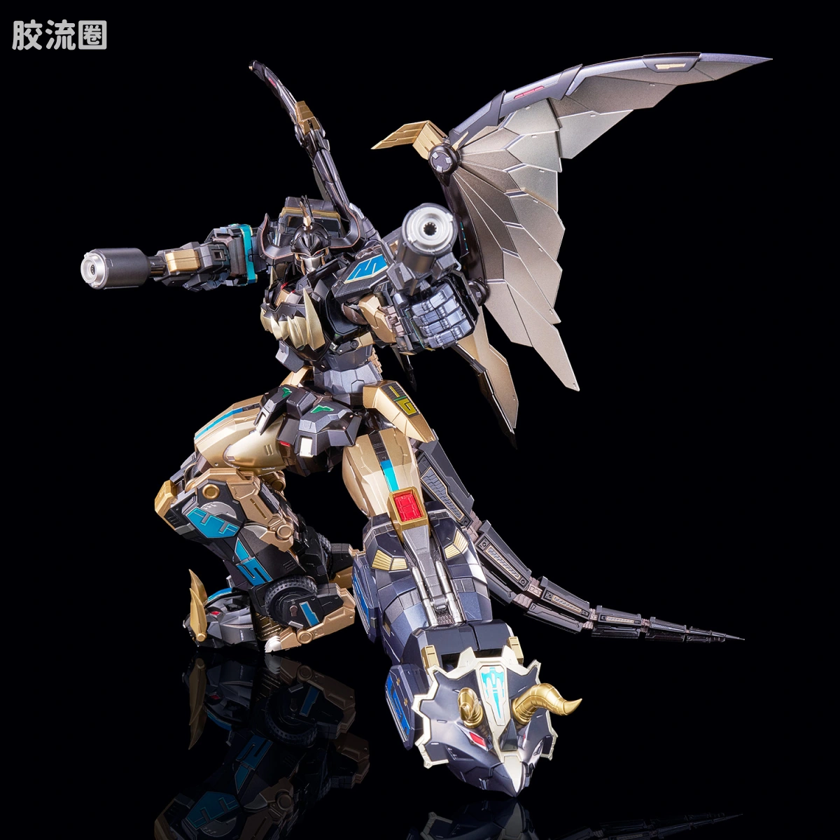 合机巧 特摄系列 <恐龙战队兽连者> 大兽神 (黑色限定版) - 图片