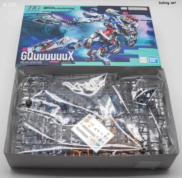 HG GQuuuuuuX系列 GQuuuuuuX普通版 01 GQuuuuuuX (吉夸克斯/夸克斯高达) - 图片