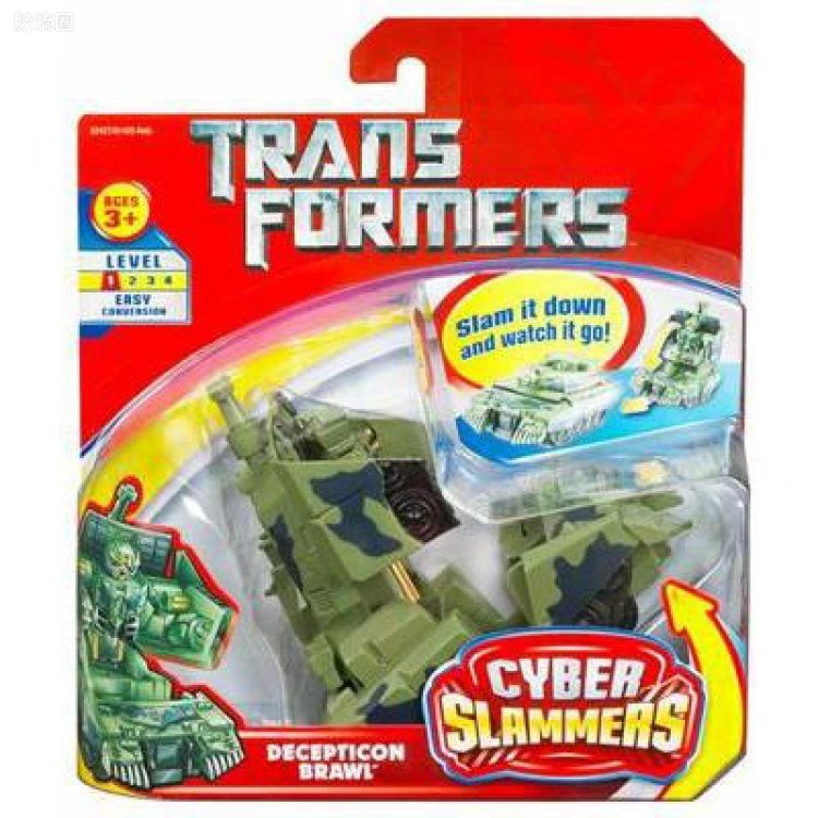 变形金刚电影1 美版 电子腾跃系列(Cyber Slammers) 吵闹