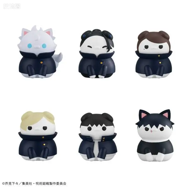 Mega House扭蛋盒蛋食玩系列 MEGA CAT PROJECT 系列 咒术猫 怀玉·玉折