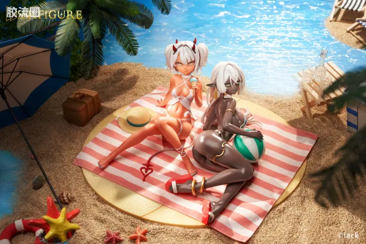 咖啡因酱&暗精灵舞娘 夏日Ver.