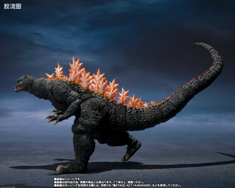 S.H.MonsterArts 限定及特别版 哥斯拉(2004)放射热线Ver. VS 新·轰天号 - 图片