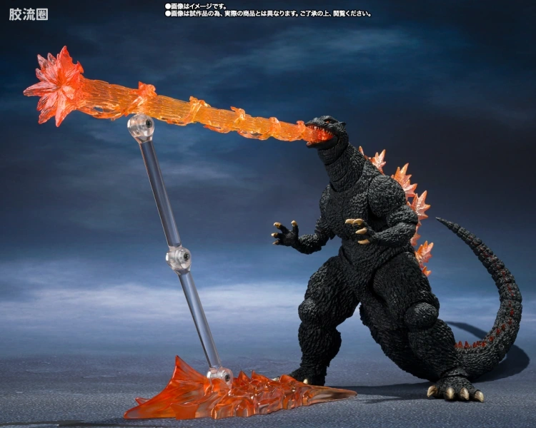S.H.MonsterArts 限定及特别版 哥斯拉(2004)放射热线Ver. VS 新·轰天号 - 图片