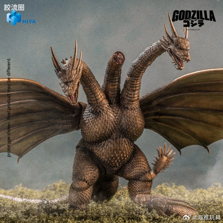 Hiya Toys/海雅 极致超值系列 哥斯拉VS王者基多拉（1991）王者基多拉 Battle Damaged Version. (1991)