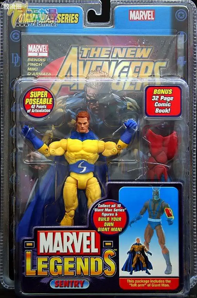 Marvel Legends/漫威传奇 可动人偶系列 沃尔玛版 哨兵