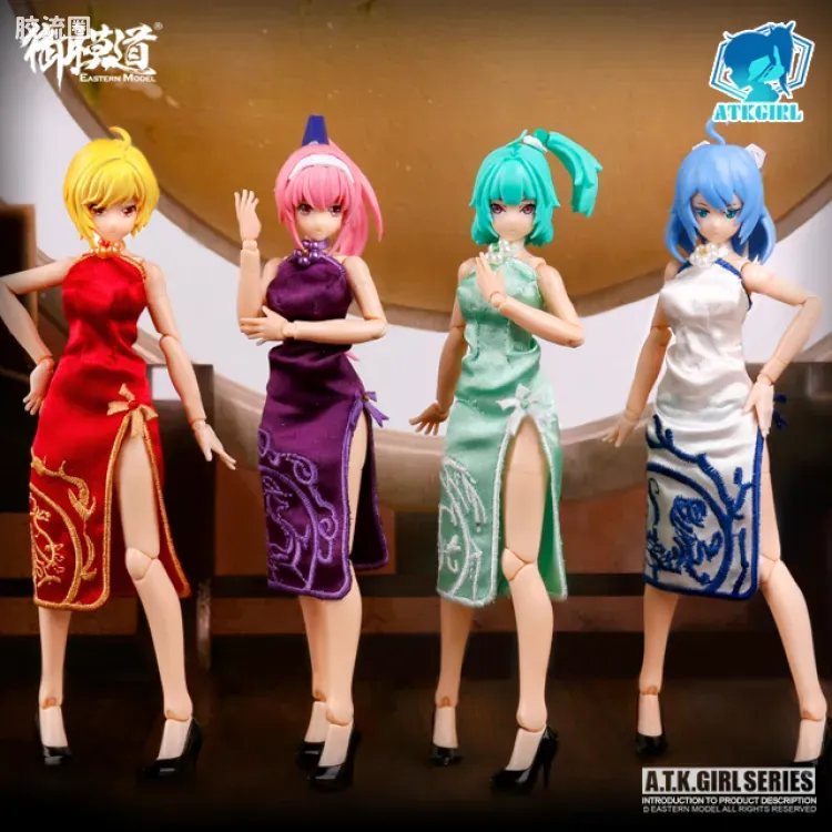 御模道A.T.K.GIRL 配件包 四圣兽 旗袍配件包 - 图片