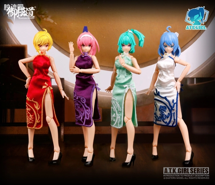 御模道A.T.K.GIRL 配件包 四圣兽 旗袍配件包 - 图片