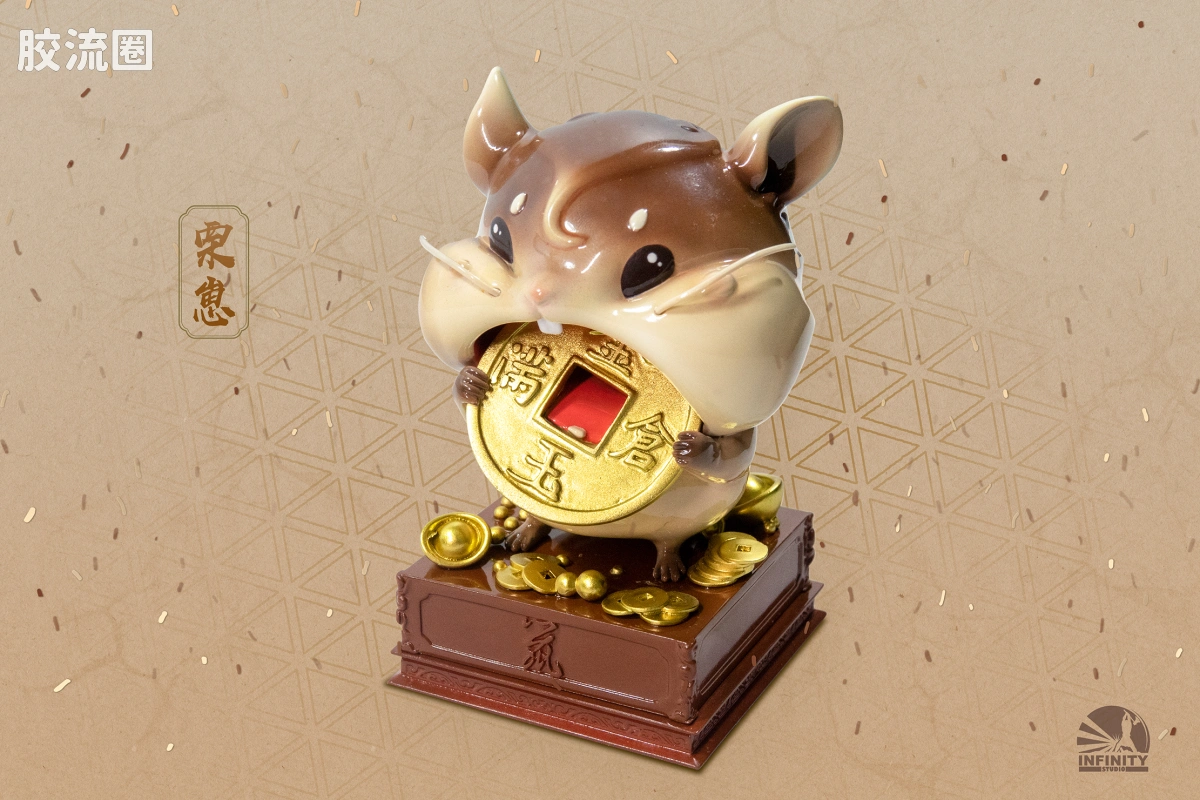 开天工作室 日系手办&雕像系列 国宝萌化系列 国宝萌化 金玉满仓 - 图片