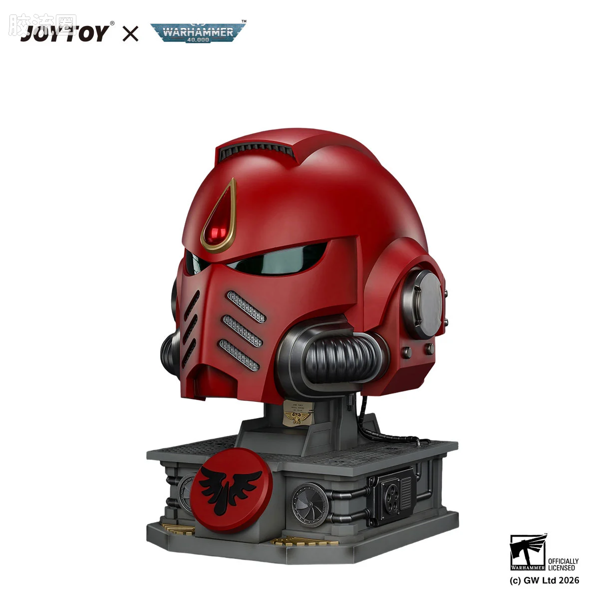 JOYTOY x 战锤40K 会员积分配件/杂项 圣血天使MK10头盔＆底座