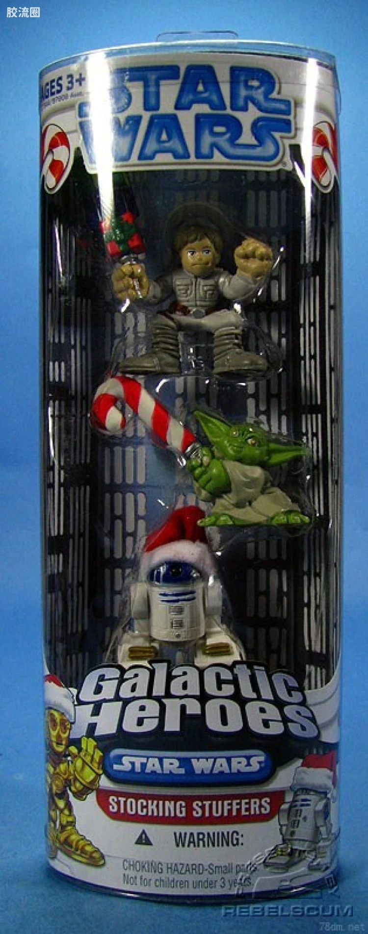 星球大战 Galactic Heroes 圣诞版套装系列 圣诞版Set I: Luke Skywalker | Yoda | R2-D2 