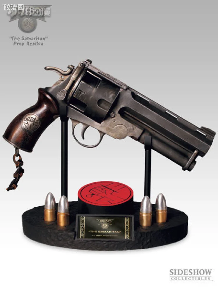 sideshow 道具复制品系列 Prop Replica 地狱男爵左轮手枪
