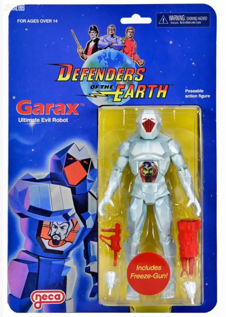 NECA 7寸可动人形系列 动画/漫画系列 地球捍卫者 Garax 特别版