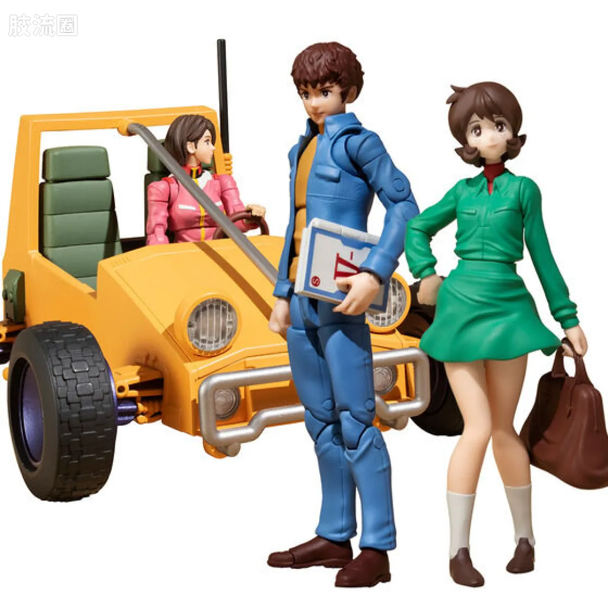 Mega House 手办系列 Gundam Military Generation系列 地球联邦军07 阿姆罗·雷&芙劳·波、08V-SP 普通士兵&Buggy套装BOX[附初回限定特典] - 图片