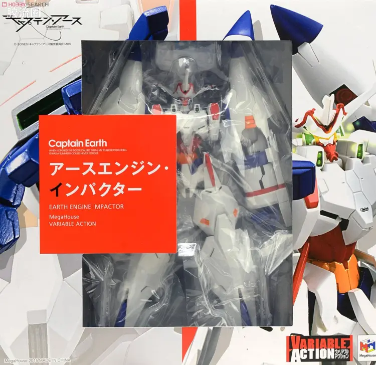 Mega House机甲综合系列 Variable Action 地球队长 Earth Engine Impactor