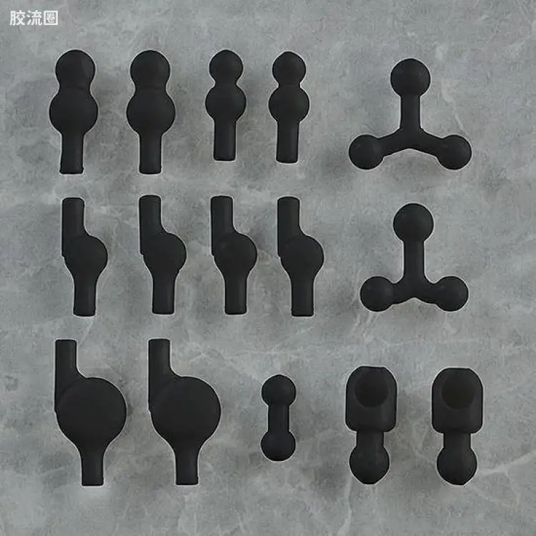 figma可动手办 figmaPLUS 基本关节套装(黑色)