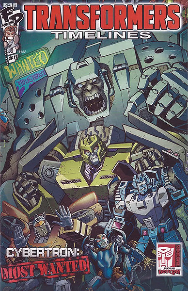 变形金刚 BOTCON & TCC 限定玩具 BOTCON2015 塞伯坦：头号通缉犯套装（威震天&油佬&圈套&舞者&搬仓鼠）