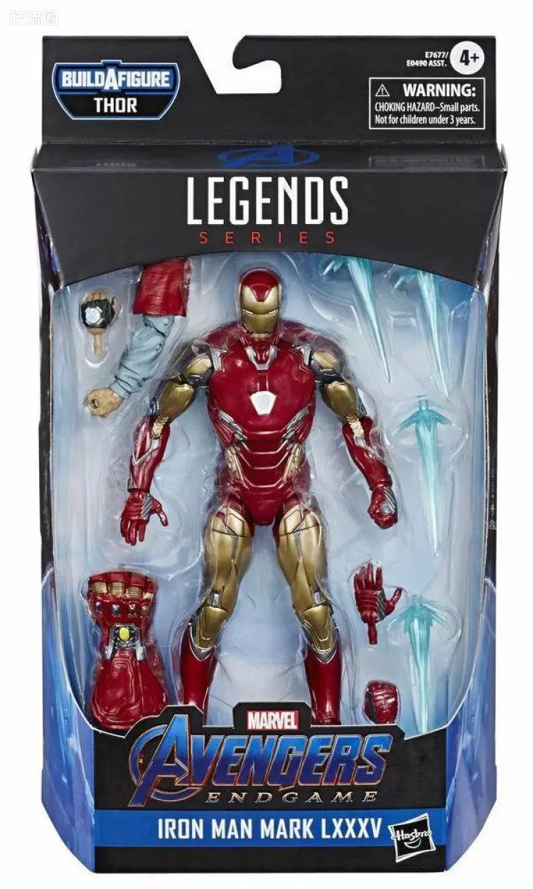Marvel Legends/漫威传奇 可动人偶系列 复仇者联盟4 雷神托尔系列 复仇者联盟4 钢铁侠