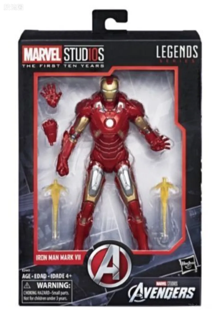 Marvel Legends/漫威传奇 可动人偶系列 Marvel电影宇宙 前10年电影系列 复仇者联盟 钢铁侠MK7