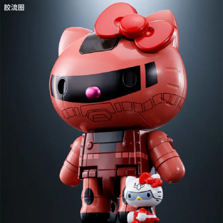 超合金系列 三丽鸥 夏亚专用扎古II★Hello Kitty