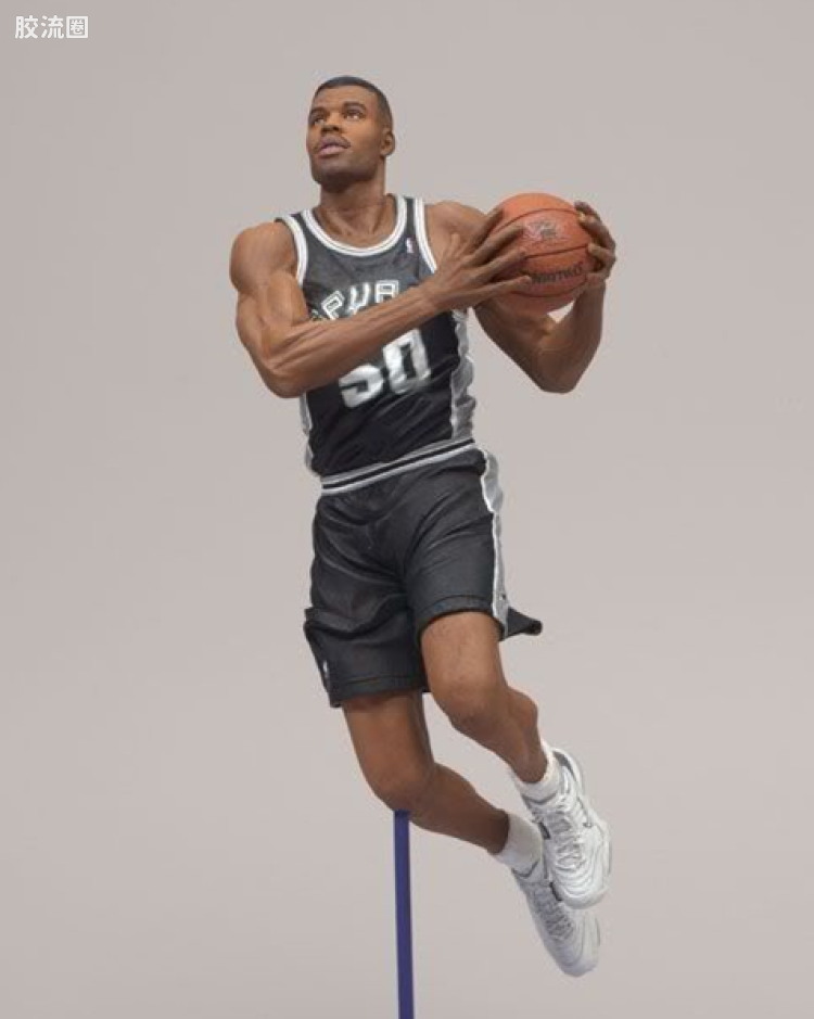 麦克法兰NBA篮球系列玩具 传奇系列 第3代 大卫-罗宾逊