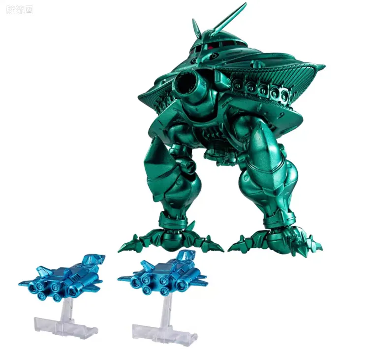 新FW系列食玩 GUNDAM CONVERGE CORE 大扎姆&核心喷射机 套装 (金属色涂装版) 无糖
