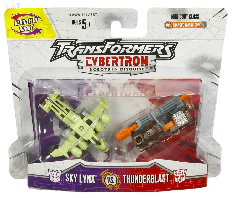 变形金刚Cybertron 塞伯坦之谜/塞伯坦传奇 迷你级 天猫 VS 雷响