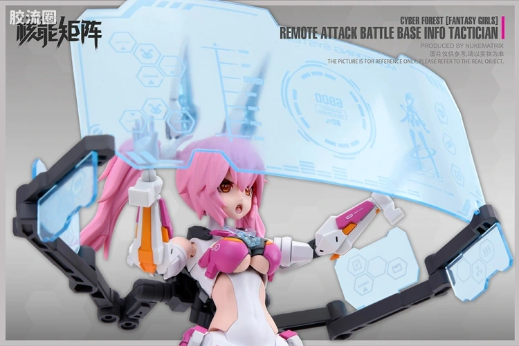 核能矩阵 机娘拼装模型 赛博森林[幻想少女] CF02 天眼跃兔 莉琳·贝尔 - 图片