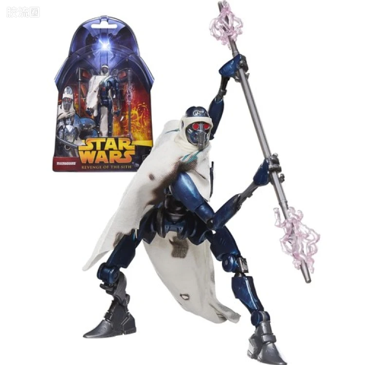 星球大战 THE BLACK SERIES 星球大战 西斯的复仇20周年纪念 太卫机器人 Magnaguard Droid