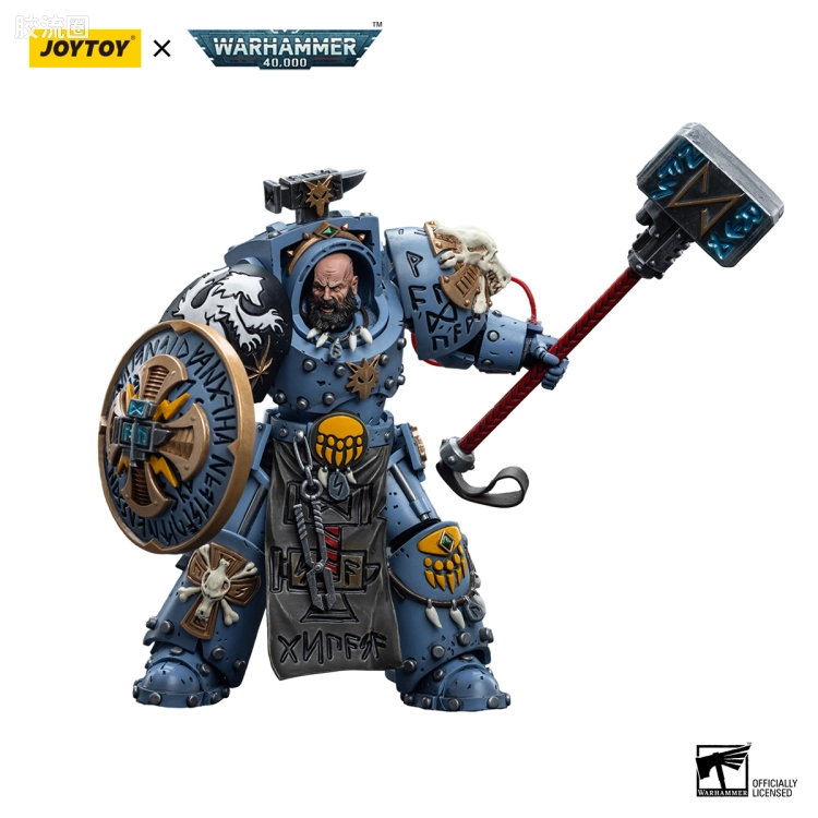 JOYTOY x 战锤40K 太空野狼 太空野狼 阿贾克 石拳