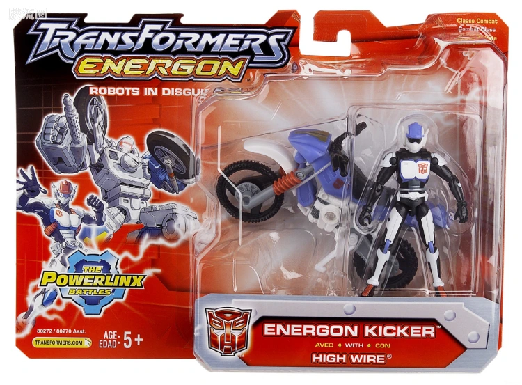 变形金刚Energon 超能量争夺战 战斗级 奇克&钢丝绳