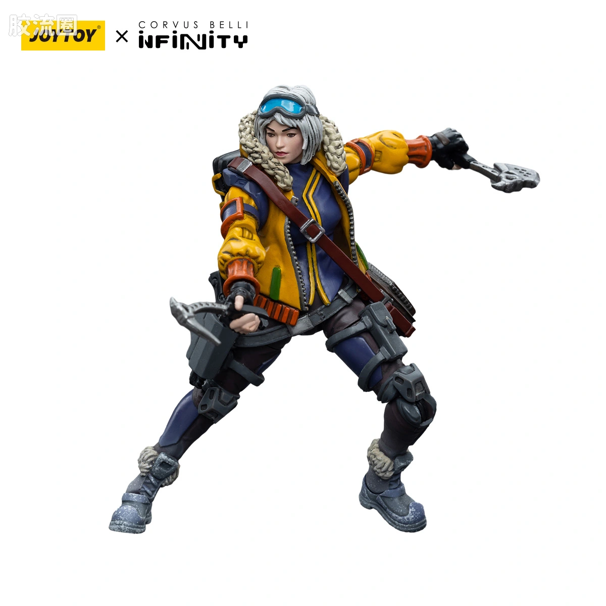 JOYTOY × infinity 1/18 英菲兵人系列 奥塔维亚 鱼叉破冰者
